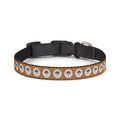 Clip-on Pet Collar — Retro Camera Lens Pattern Dog Collar