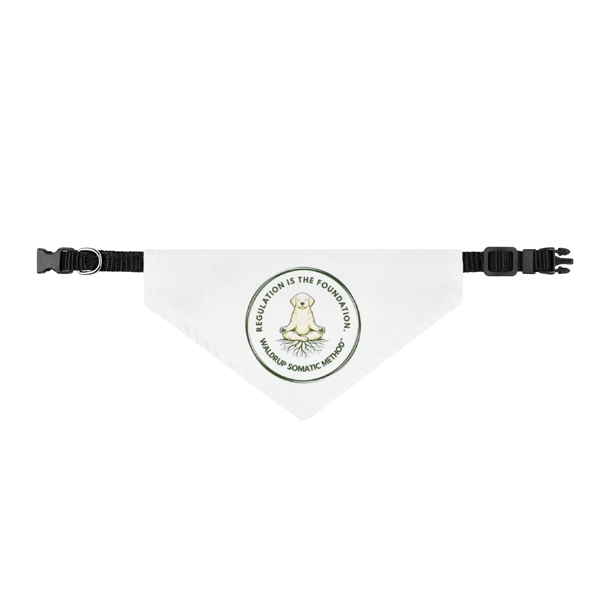 Clip-On Pet Bandana — "Love Unconditionally" Cute Dog Collar Scarf