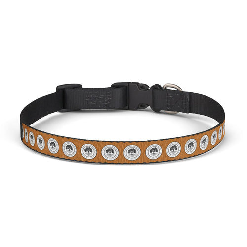 Clip-on Pet Collar — Retro Camera Lens Pattern Dog Collar