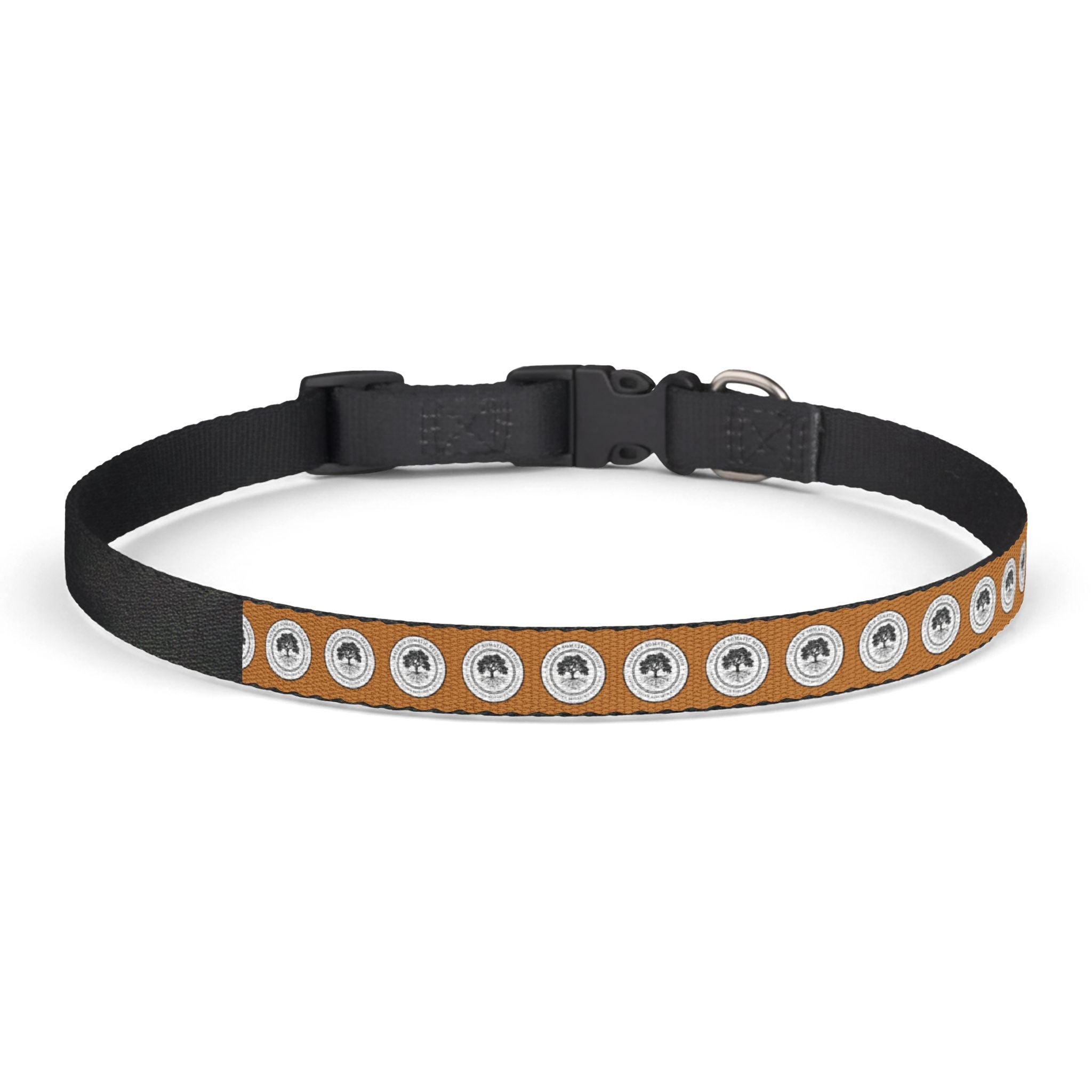 Clip-on Pet Collar — Retro Camera Lens Pattern Dog Collar