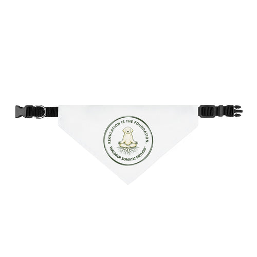 Clip-On Pet Bandana — "Love Unconditionally" Cute Dog Collar Scarf