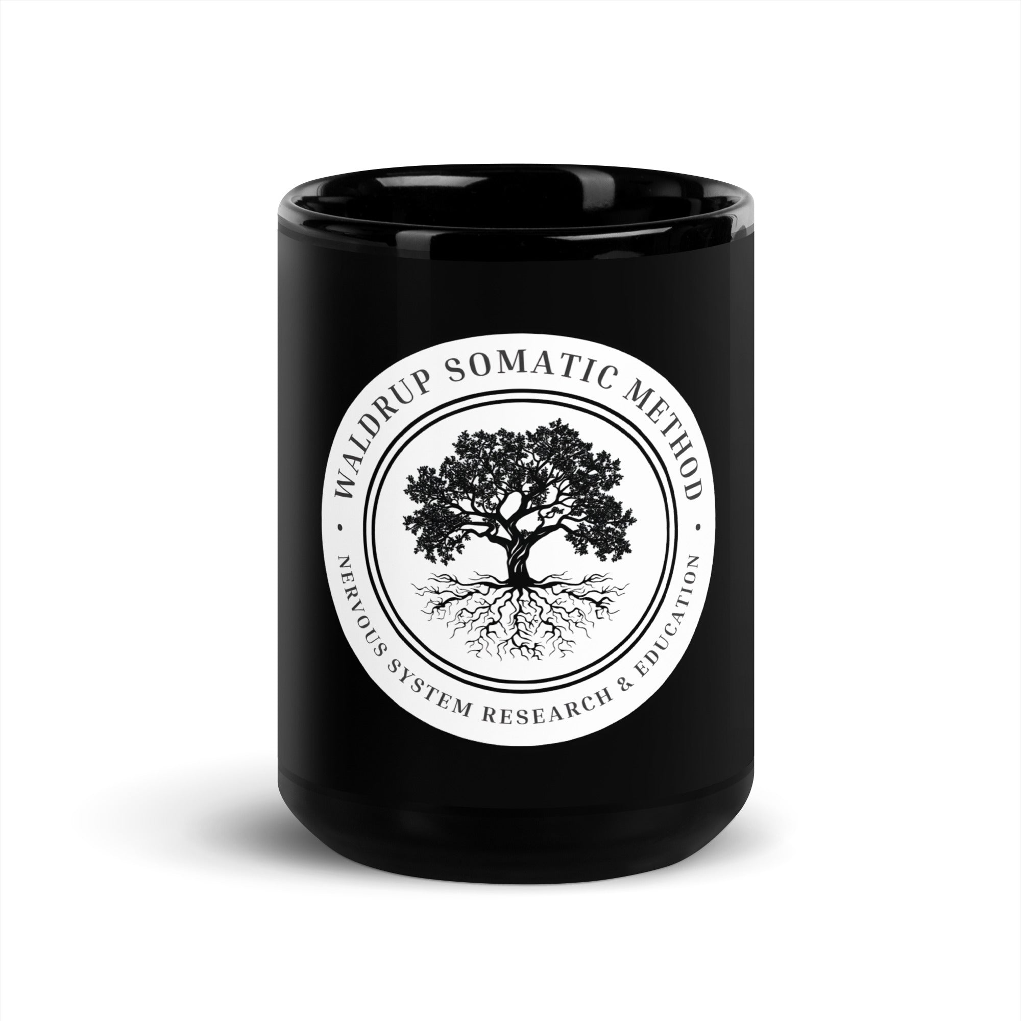 Black Glossy Mug – Waldrup Somatic Method™